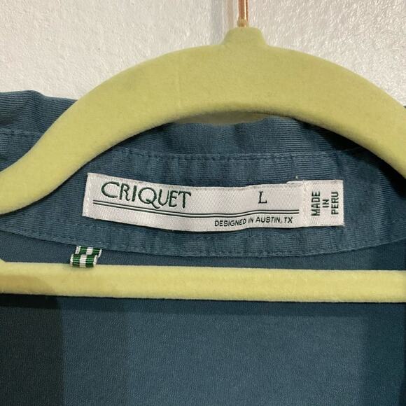 Criquet Green La Cantera Resort & Spa Polo Shirt Sz L - Picture 5 of 11